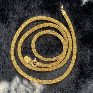 Vendome Vintage 23" Gold tone Box Chain Necklace​​​​​​​